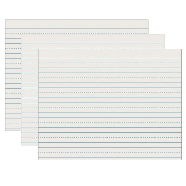 Pacon Newsprint Handwriting Paper, Skip-A-Line, 11 x 8.5, PK1500 P2635 - main